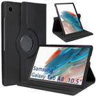 DONFANLIA Coque Samsung Galaxy Tab A8 10,5" Rotation 360 Housse etui pour Galaxy Tab A8 X200-X205-X207(Noir)