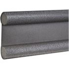 Bourrelet de porte - GEKO - Double boudin - 95 cm - Noir - Plastique - Résine
