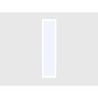 VENTE-UNIQUE Verrière atelier en aluminium thermolaqué - 30x105 cm - Blanc - BAYVIEW