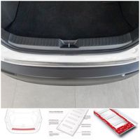 Protection des bords de chargement en acier adapté pour Mazda CX-30 année 2019- [Argent brossé]