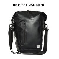 25L noir Rhinowalk – sacoches de vélo, sac de rangement arrière, étanche, multifonction, 25l