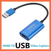 Carte d'acquisition,Capture vidéo Portable 1080P Type C compatible HDMI,Micro USB-USB 3.0,pour caméra de jeu PC- HD to USB[D]