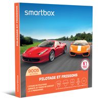 SMARTBOX - Coffret Cadeau - PILOTAGE ET FRISSONS - 9005 activités au volant d'un véhicule d'exception sur des circuits mythiques