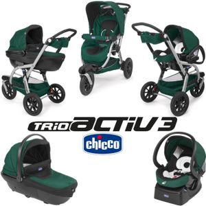 poussette chicco trio activ3 pas cher