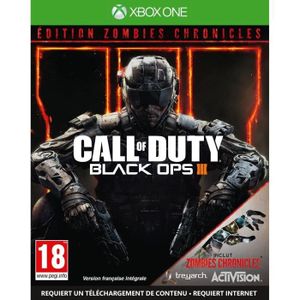 JEU XBOX ONE Call of Duty Black Ops III Zombies Chronicles