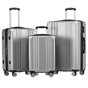SET DE VALISES Lot de 3 valises à coque dure, valises de voyage, 