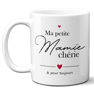 MUG - TASSE - MAZAGRAN Mug Ma Petite Mamie Chérie - Cadeau fête des grand