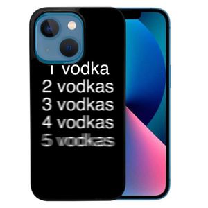 VODKA Coque souple pour iPhone 13 - Vodka Effect