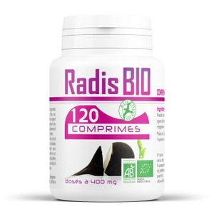 COMPLEMENTS ALIMENTAIRES - DIGESTION Comprimés Bio - Radis Noir 120