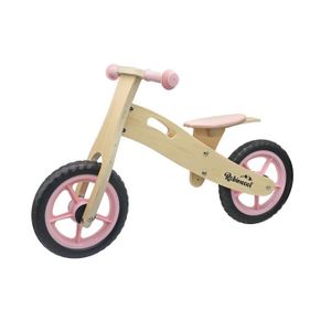 Draisienne Guizmax Draisienne en bois vélo sans pédale fille bleu