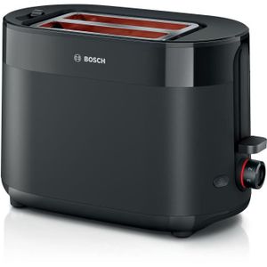 GRILLE-PAIN - TOASTER Toaster - BOSCH -  TAT2M123 MyMoment - Noir - 2 tr