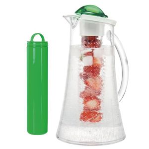 pichet pour eau couleur pichet /à eau verre pichet /à jus 1L jus Th/éi/ère lait carafe en verre carafe avec couvercle