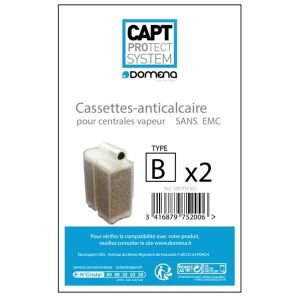 Pack de 2 cassettes anti-calcaires Type A