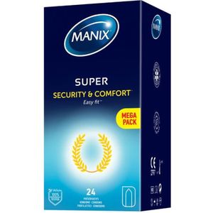 PRÉSERVATIF Préservatifs Manix Super x24