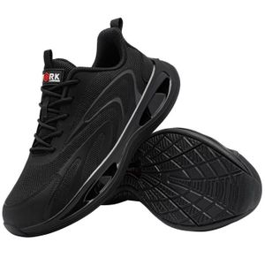 LARNMERN Chaussures De Travail De Sécurité Pour Hommes Embout En Acier  Léger Respirant Anti Écrasement SRC Antidérapant Réfléchissant Décontracté  Sneaker 220809 Du 28,23 €