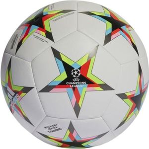 BALLON DE FOOTBALL Balon ADIDAS Uefa Champions League Training Void Texture Blanc