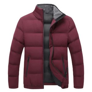 Doudoune homme bordeau top