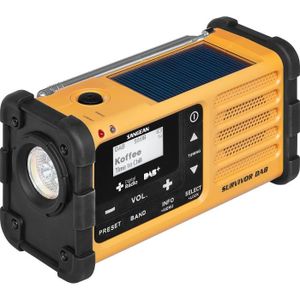 RADIO CD CASSETTE Radio d'alerte météo Sangean MMR-88 Dynamo Solaire