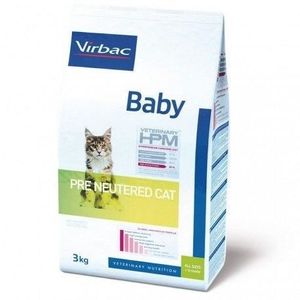 CROQUETTES Virbac Veterinary hpm Pre Neutered Baby(chaton ou 
