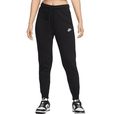 Pantalon Femme Nike Mid Rise Slim Noir DQ5174 010 Coupe Slim Taille Standard Noir Cdiscount Pret a Porter