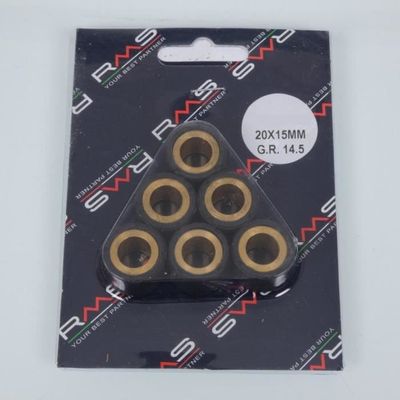 Galet rouleau de variateur Athena pour scooter Gilera 50 DNA 16x13 Galet rouleau de variateur Athena pour scooter Gilera 50 DNA 16x13