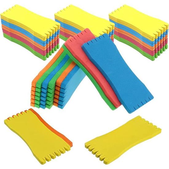 Lot De 5 Plaques De Rangement Mousse Pour Lignes De Pêche - Neuf Vendeur USA