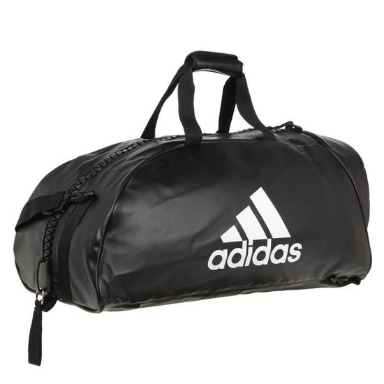ADIDAS Sac de sport 2 1 Noir et blanc Cdiscount Sport