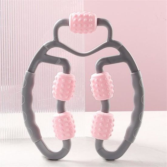 Hot 360° Massager Leg Muscle Relaxation Roller Ring Clamp Leg Massage