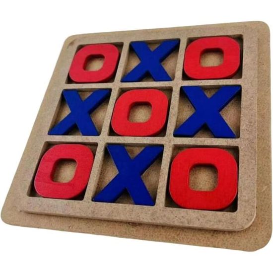 Jeu tic-tac-toe en verre soufflé à la bouche, persee Couleur blanc/noir/chocolat Am.Pm | La Redoute