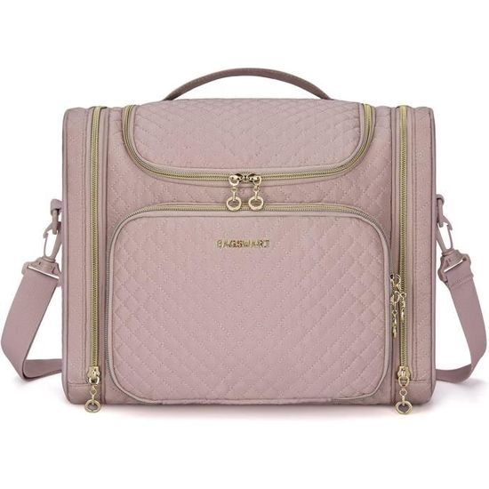 TRAVEL DUDE Trousse de Toilette Femme & Homme à Suspendre – Vanity Voyage Grande Capacité, Trousse Toilette Compacte pour Voyage, Camping, Salle de Bain TRAVEL DUDE Trousse de Toilette Femme & Homme à Suspendre – Vanity Voyage Grande Capacité, Trousse Toilette Compacte pour Voyage, Camping, Salle de Bain