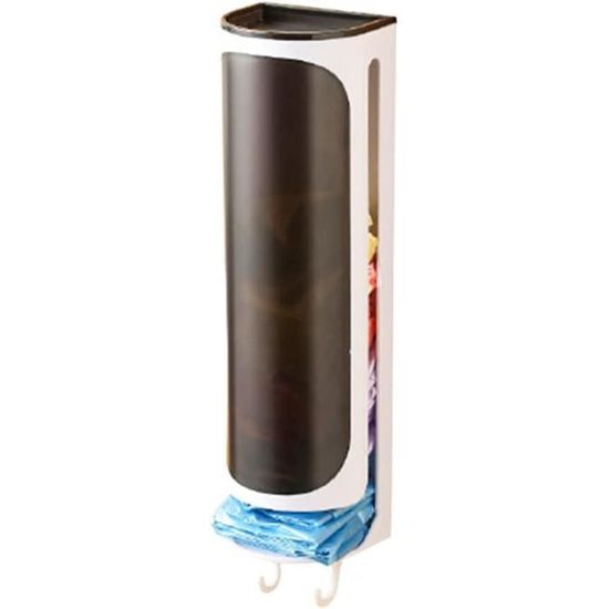 Distributeur De Sacs En Acier Inox – Support Mural Pour Sacs Poubelle Ou Sacs De Courses – Organiseur De Cuisine