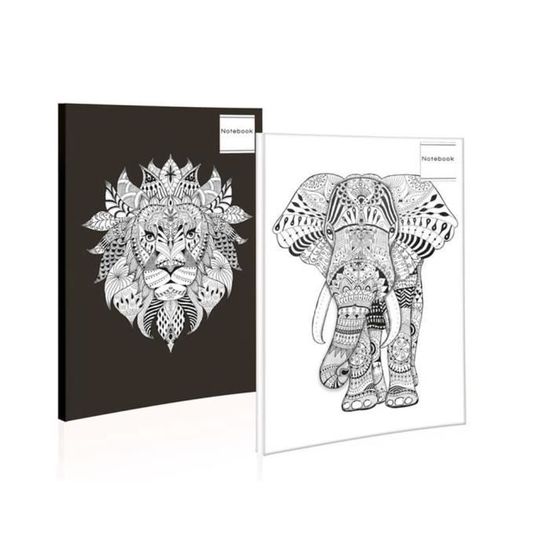 Notebook A5 Couverture Souple 140pg Zen Noir Lion Achat Vente Pack Papier Cahier Notebook A5 Couverture Cdiscount