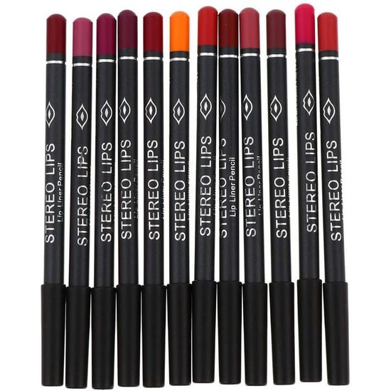 Crayon Maquillage Lovely Pop - Contour Des Yeux Et Lèvres - Teinte Bordeaux