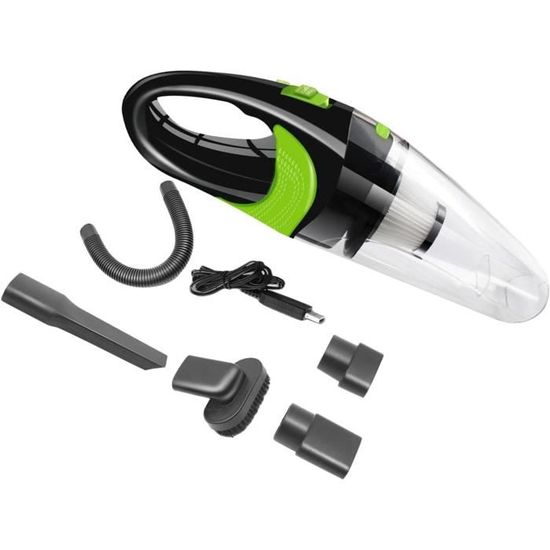 Aspirateur Voiture Haute Puissance 120W 24V - Aspirateur à Main Humide Et Sec Pour Camion
