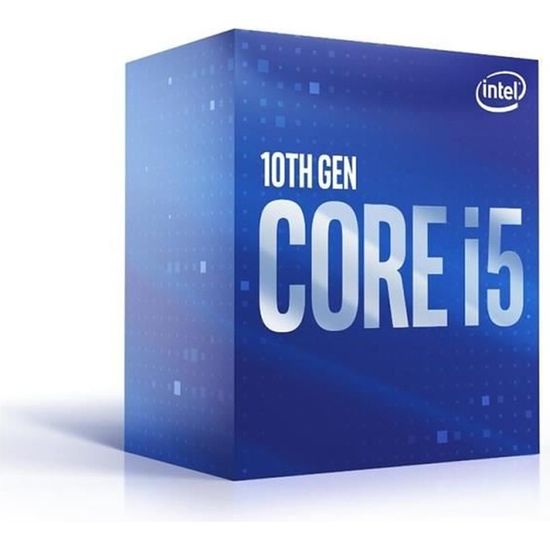 Processeur Intel Core i5-10500 (BX8070110500) Socket LGA1200 (chipset Intel serie 400) 65W