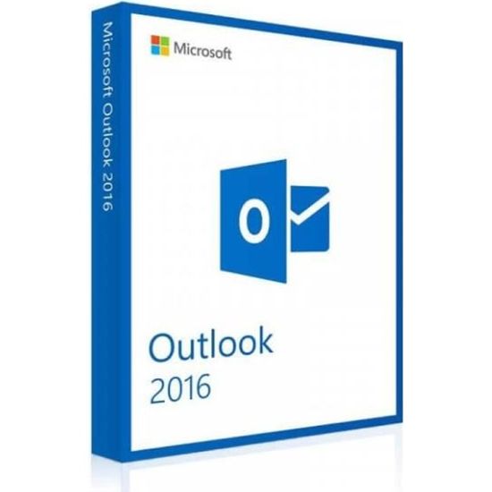 Microsoft Outlook 2016 - Clé licence à télécharger