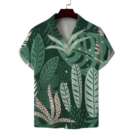 Chemise Homme Manches Courtes – Tissu Respirant, Coupe Ajustée, Parfaite Pour L’été