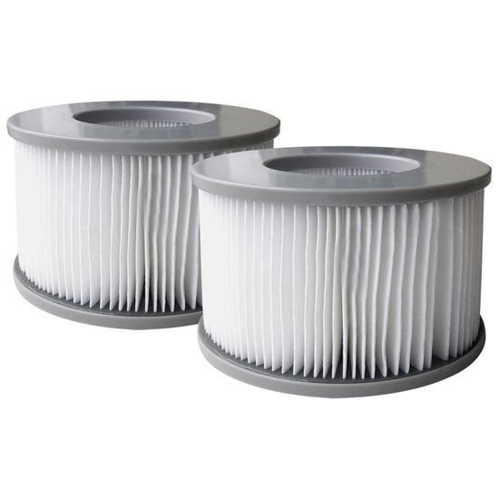 Lot De 2 Cartouches Filtrantes Pour Spa Gonflable Mspa