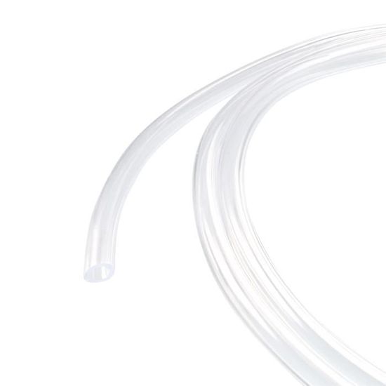 Tuyau PVC Rigide Rond 4mm ID 6mm OD - Lot De 2 - Blanc Résistant - Neuf - Pour DIY & Bricolage