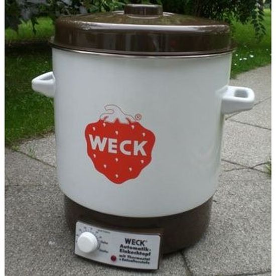Autocuiseur Weck WAT 15 - 29L Pour Conserves Et Stérilisation