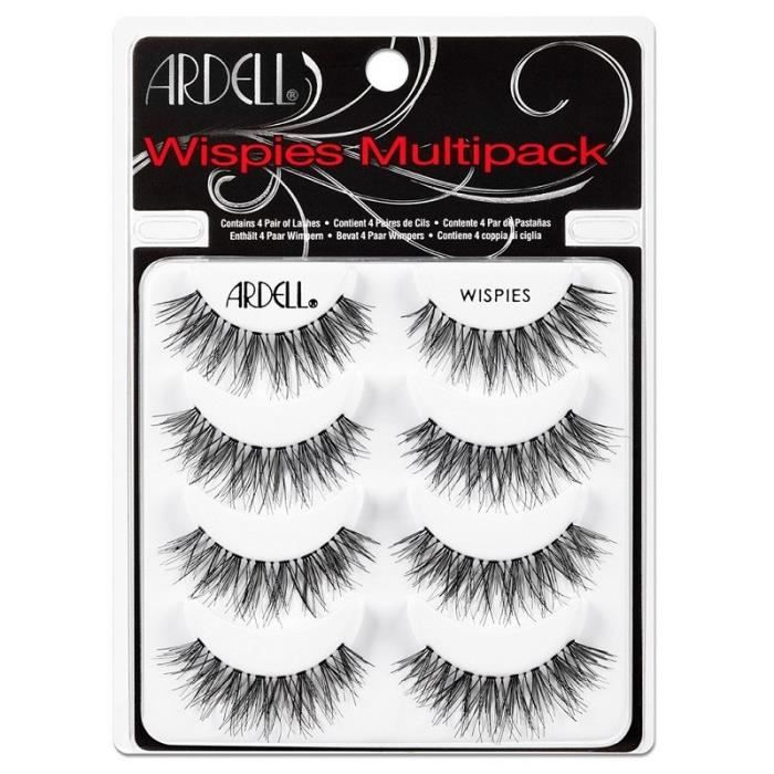 faux cils multipack ardell wispies - 4 paires