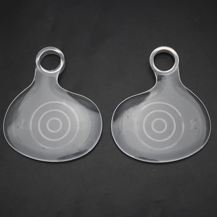 Séparateur d'Orteils en Silicone Élastique Tampon d'Avant-Pied Souple à Absorption des Chocs Anti-Douleu r L(40-45)-YUN
