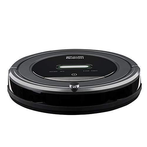 H.Koenig Aspirateur robot Watermop SWRC90 laveur serpillière Intelligent Puissant Silencieux Rapide, Autonome 100min, 4 cycles, prog