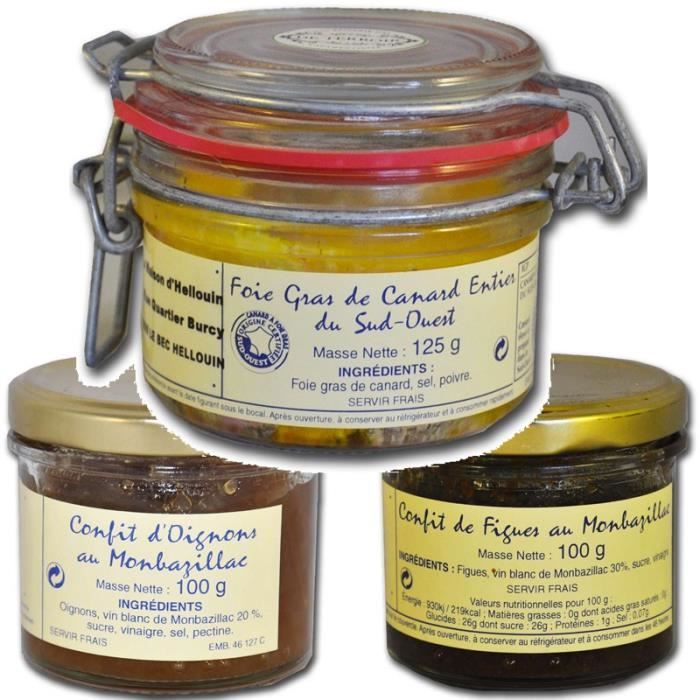 Foie Gras de Canard et confits