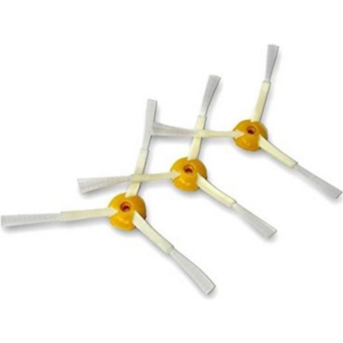 Paquet avec 3 brosses latérale pour iRobot Roomba séries 500, 600 et 700