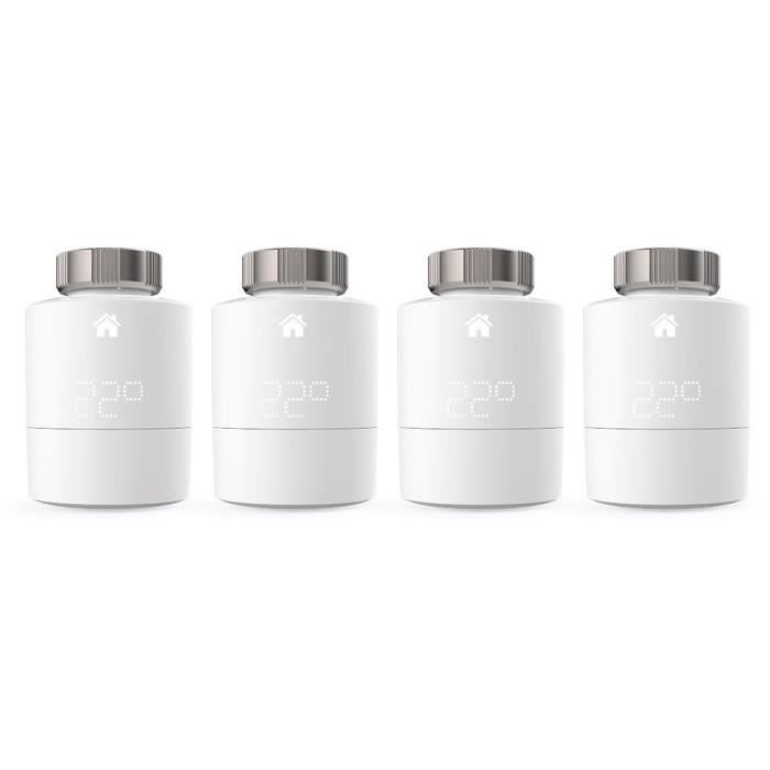 tado° - Têtes Thermostatiques Intelligentes - Quattro Pack