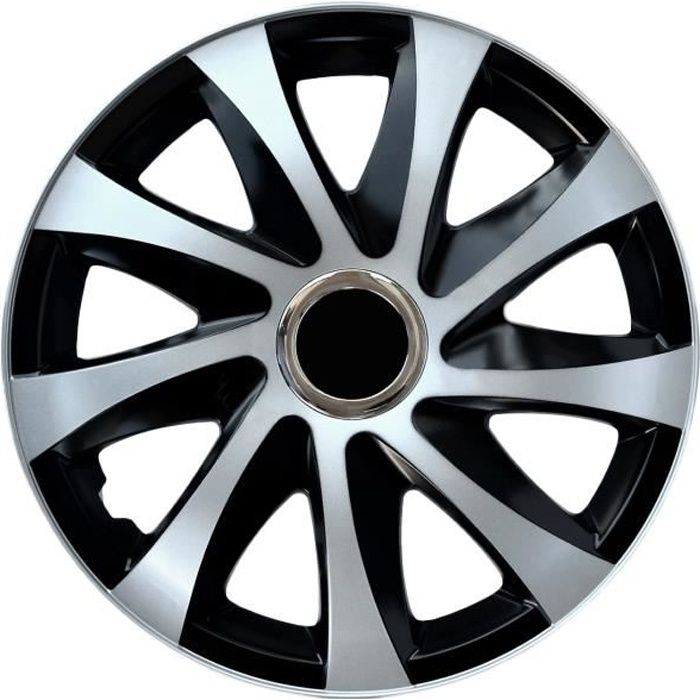 Enjoliveurs de roues 15- Drift Extra moderne argent NRM