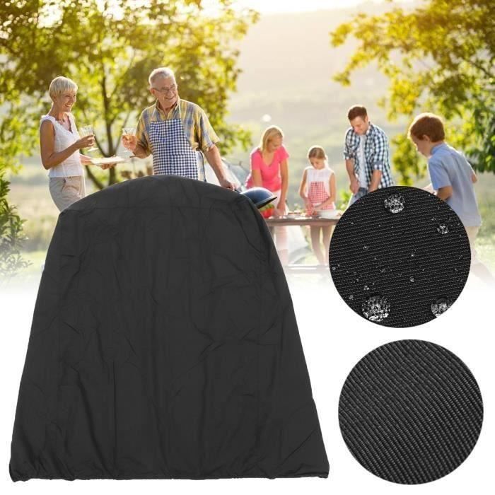 80x63x96 cm Housse Bâche Housse Barbecue Étanche À Poussière Pluie Protection UV Aw16947