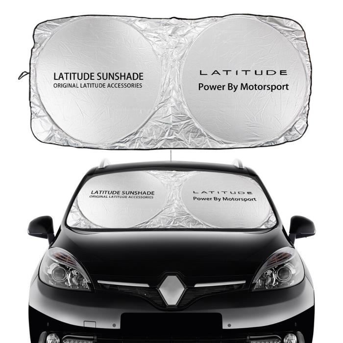 Pare-soleil pour voiture, accessoires pour Renault Captur Clio Espace Fluence Kadjar Kangoo Koleos Kwid Lagu For Latitude