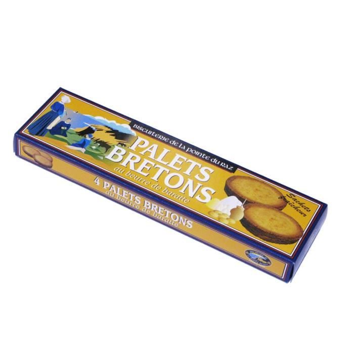 Palets bretons au beurre de baratte Pointe du Raz 80 gr